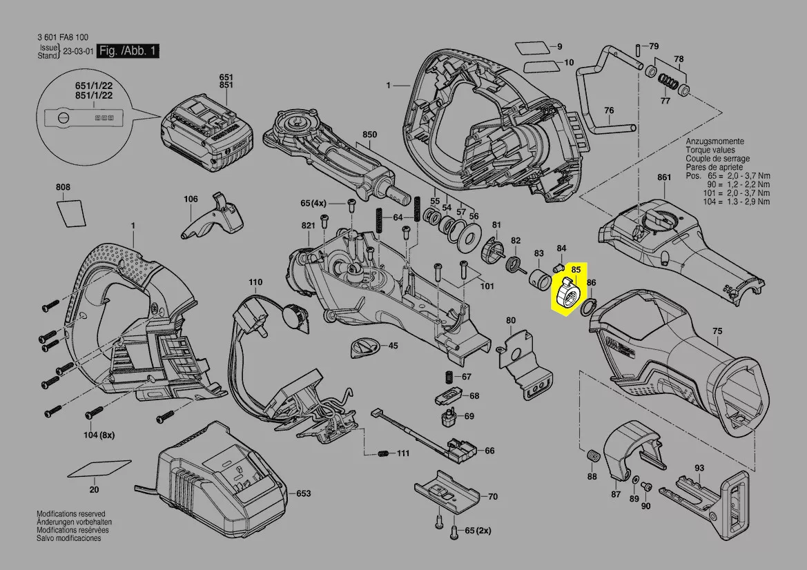 douille porte-outil réf. 2 600 400 078 Bosch